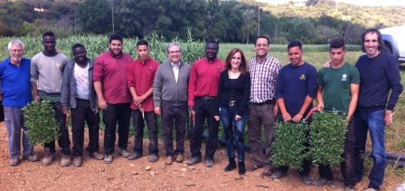 Mercè Fontanilles visita els equipaments de Fundació Obra Tutelar Agrària 