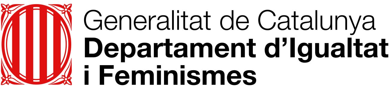 Logo Generalitat dpt. Igualtat i Feminismes