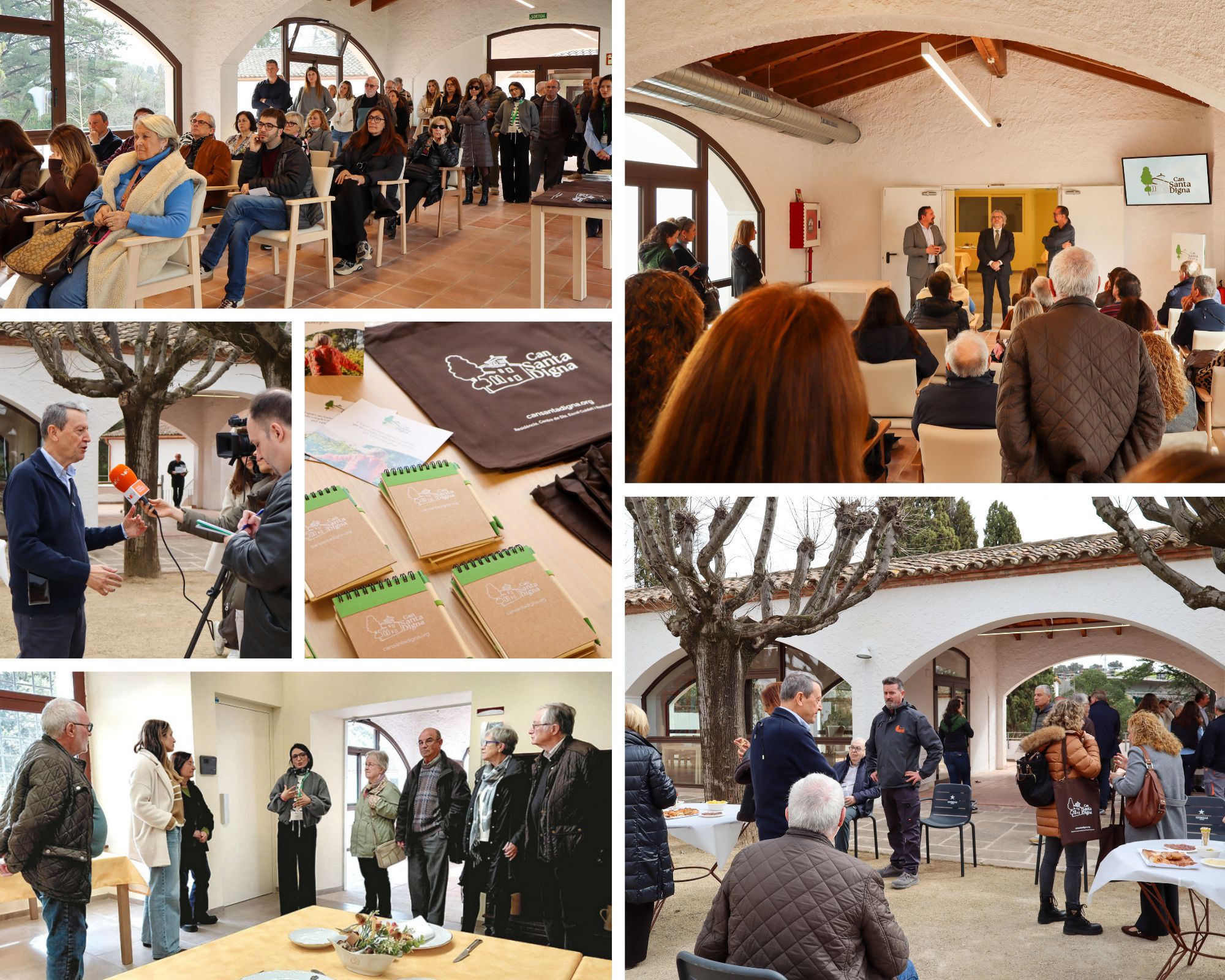 Inauguració Can Santa Digna