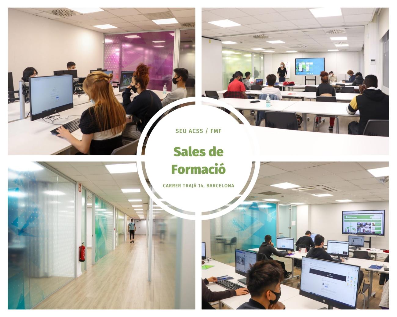 Imatge d'aules de formació